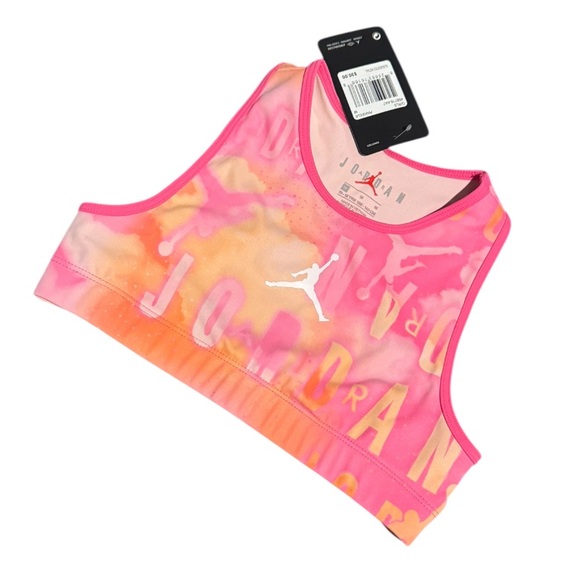Jordan Other - Jordan Bright Pink and Orange Sports Bra